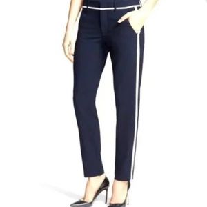 Vince Navy Tuxedo Side Stripe Dress Pants Size 6